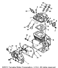 Cylinder - Crankcase