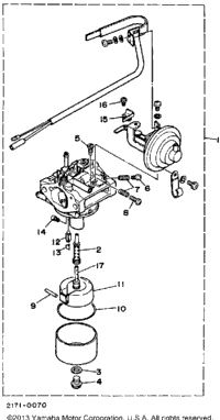 Carburetor 1 (Yg650de)