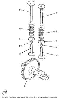 Camshaft Valve