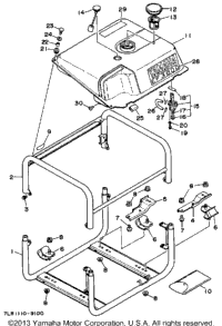 Frame - Fuel Tank