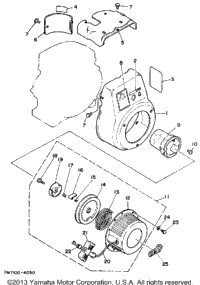 Air Shroud - Starter Yp20nt