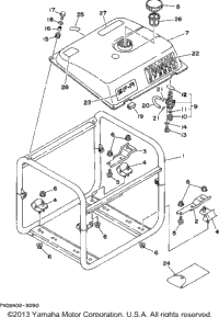 Frame - Fuel Tank