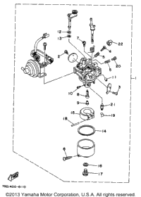 Carburetor 1 Ef4600dex Auto Choke