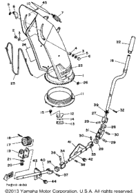 Chute Control Lever