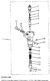 Injection Pump (Section Parts)