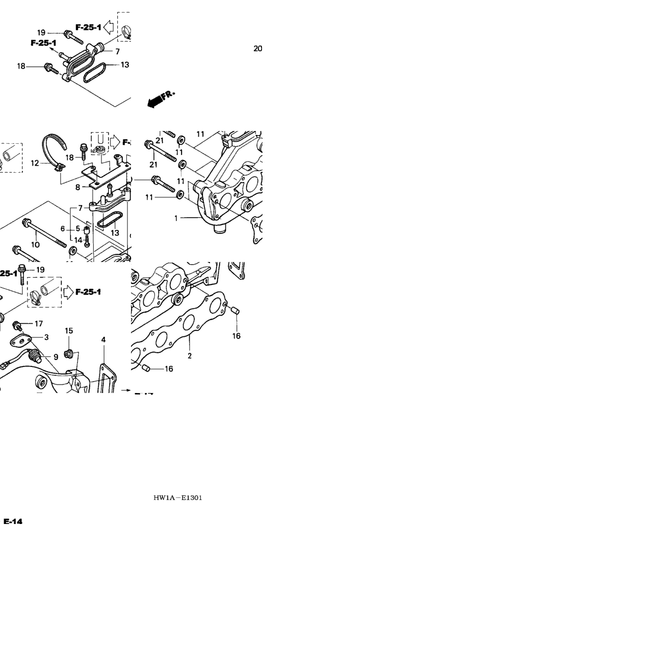 EXHAUST MANIFOLD (TURBO)