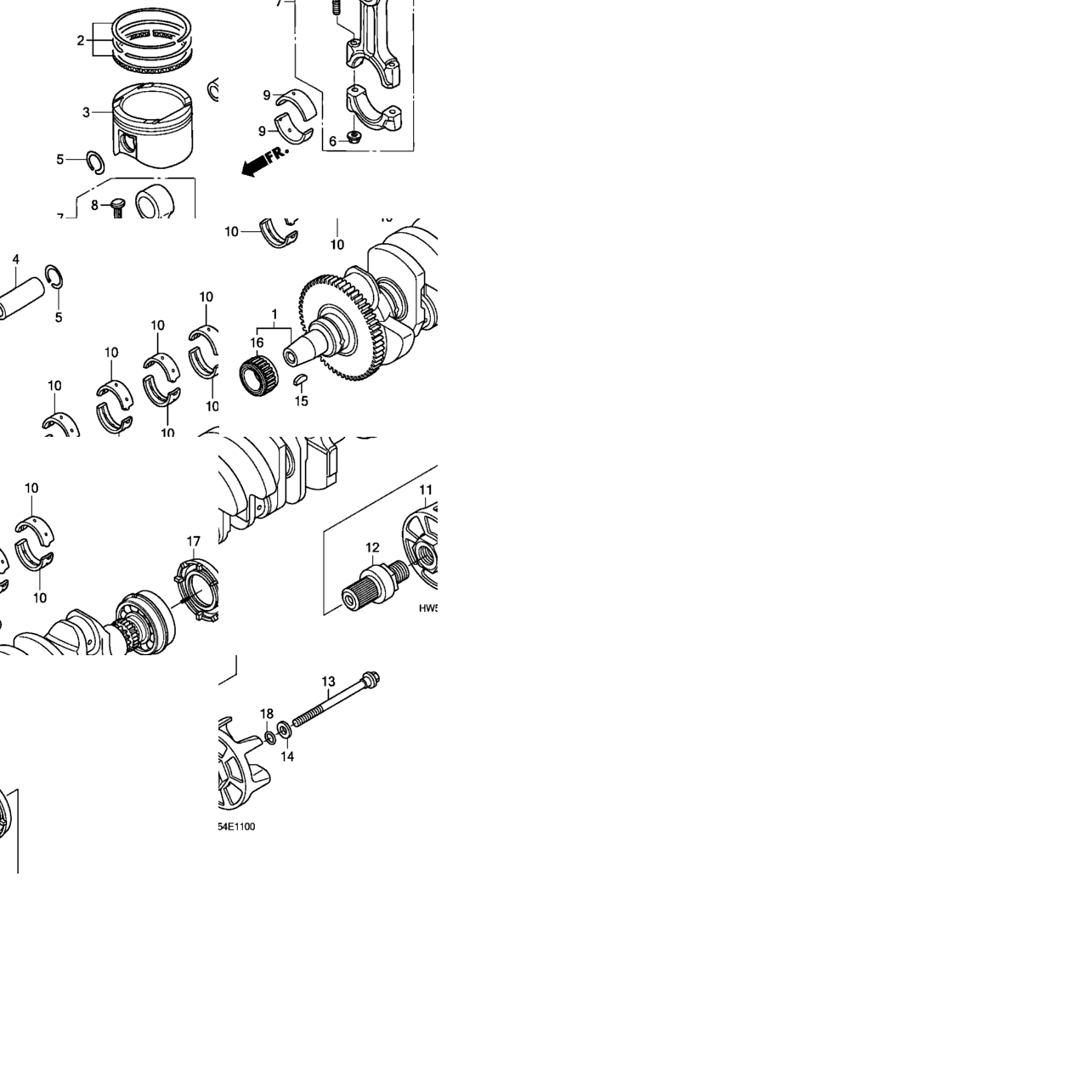 CRANKSHAFT / PISTON
