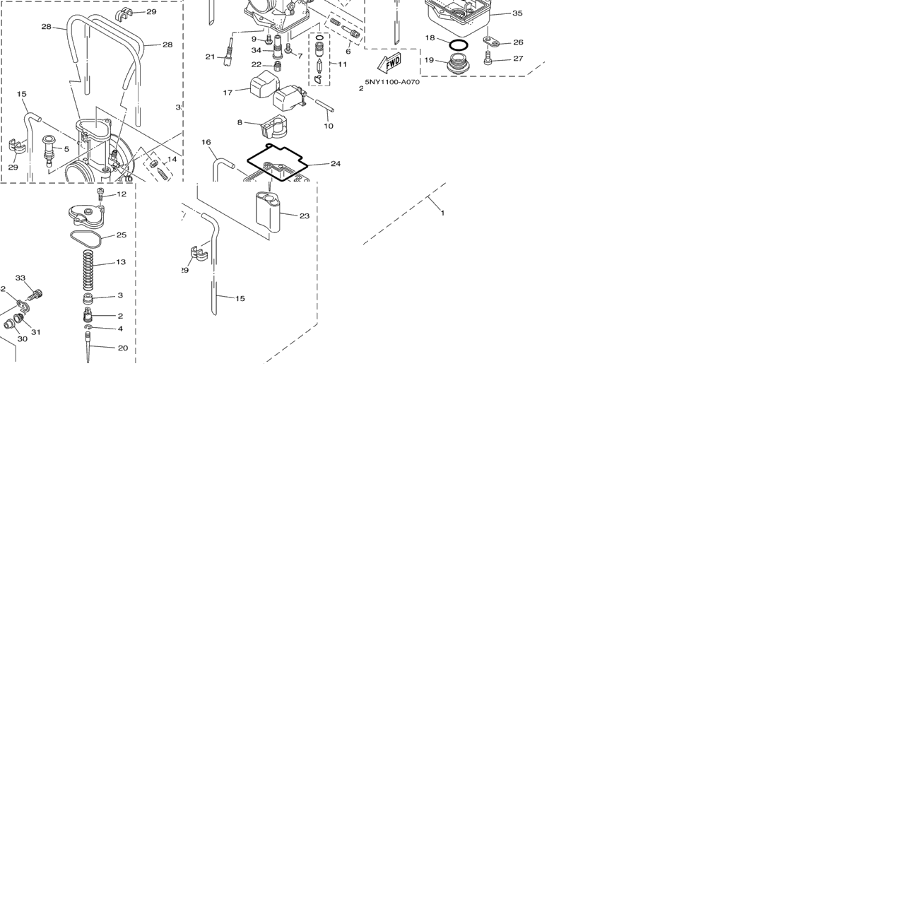 Carburetor Yz125psk