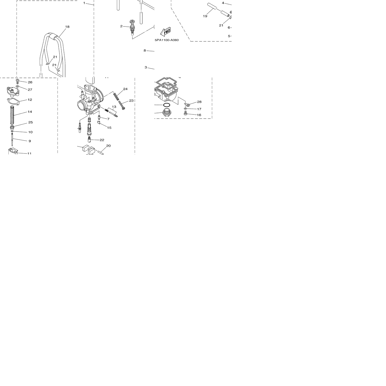 Carburetor Yz85