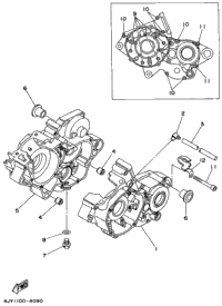 Crankcase (Yz125h)