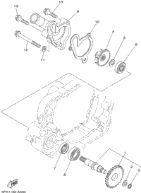 Water Pump Yz85