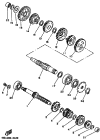 Transmission Yz80k-Sk