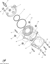 Cylinder Yz85