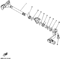 Shift Shaft (Yz80h)