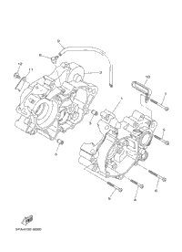 Crankcase Yz85