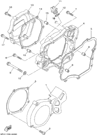 Crankcase Cover Yz85
