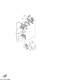 Intake Yz125rsk