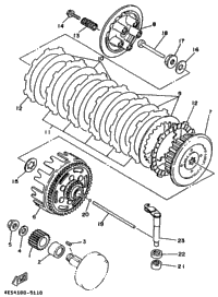 Clutch Yz80k-Sk