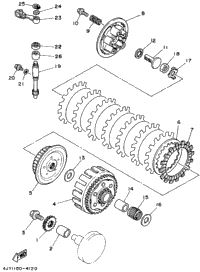 Clutch (Yz125h)