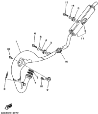 Exhaust (Yz80h)