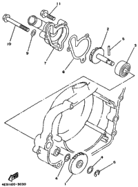 Water Pump Yz80k-Sk