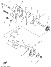 Water Pump (Yz125h)