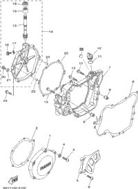 Crankcase Cover Yz125