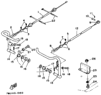 Wire Pedal Footrest
