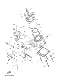 Cylinder Head Yz125rsk