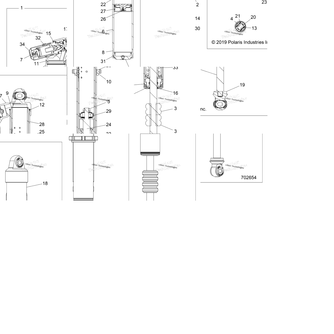 Suspension, Front Shock Internals