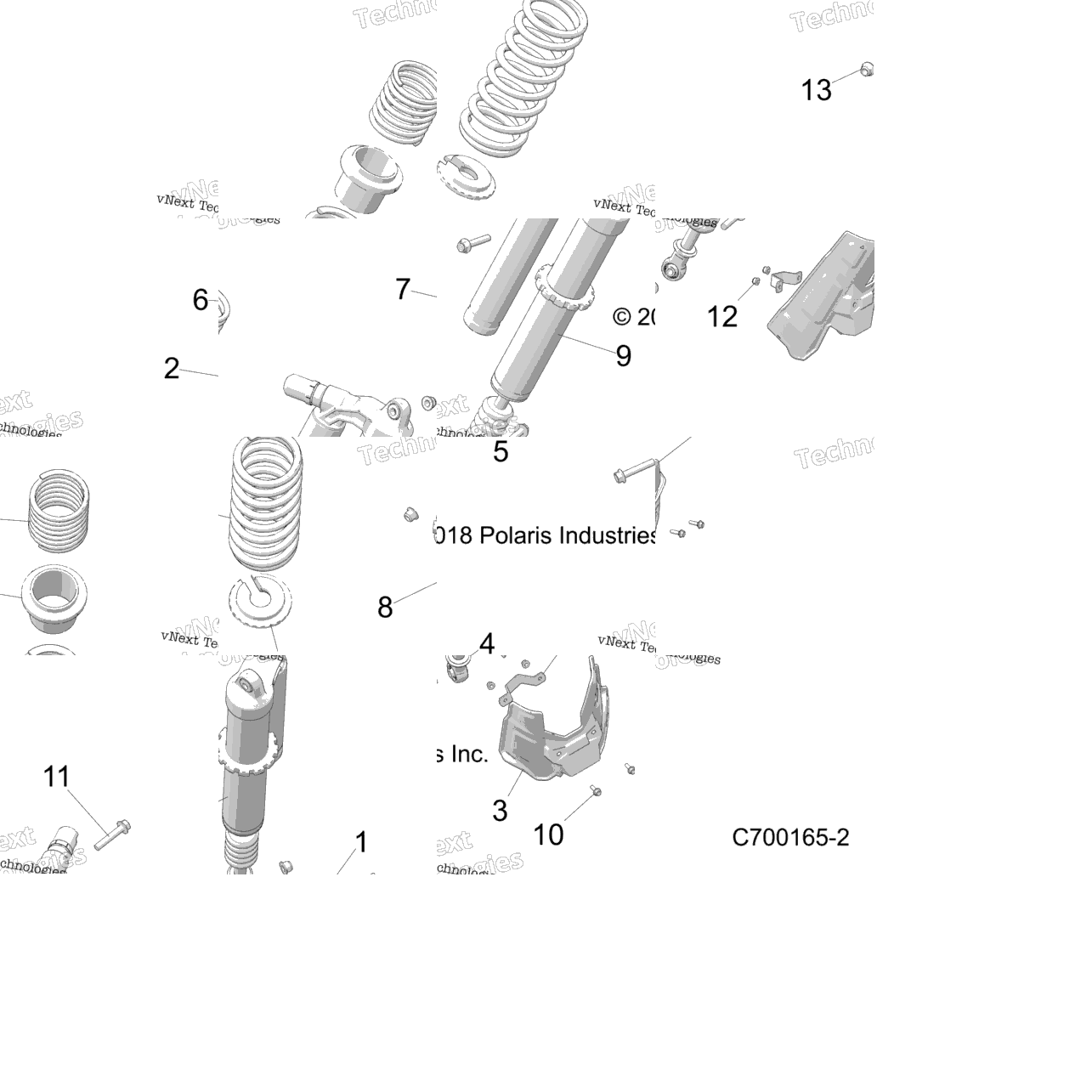 Suspension, Rear Shock Mounting