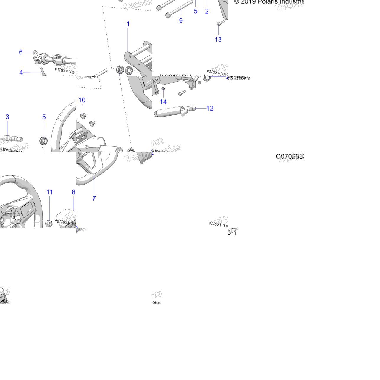 Steering, Upper Z20rae92lt