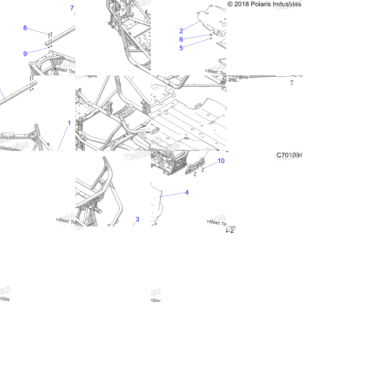 Chassis, Main Frame And Skid Plate
