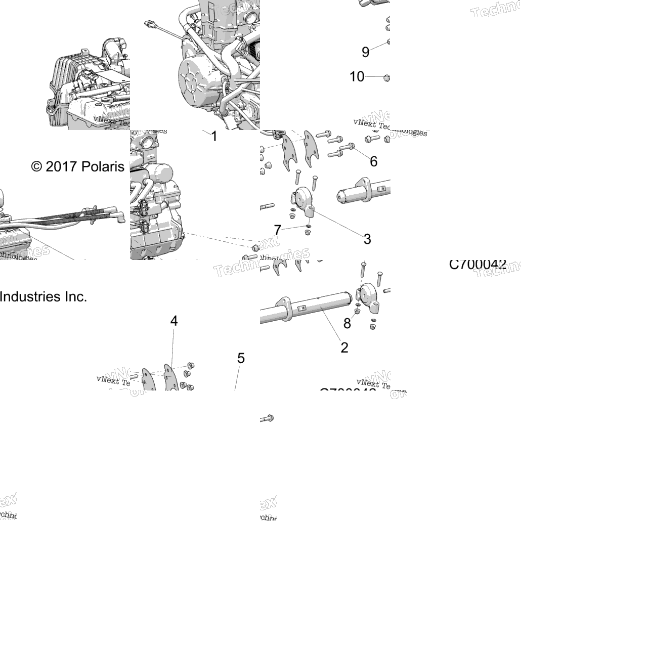 Engine, Mounting & Long Block