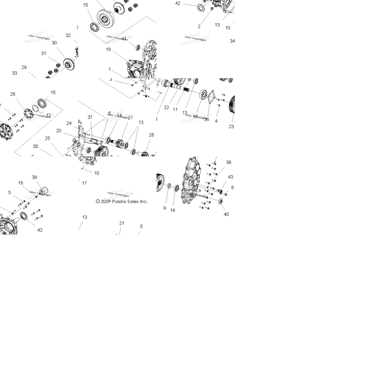Drive Train, Main Gearcase