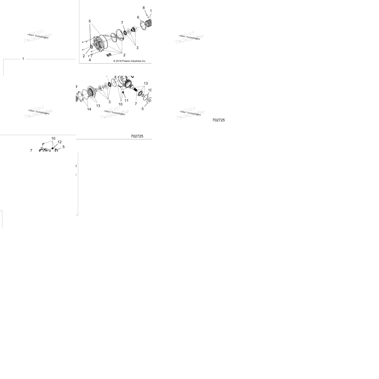 Drive Train, Front Gearcase