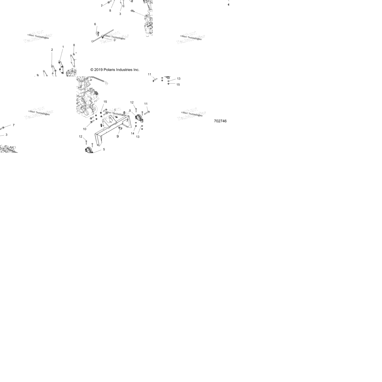 Engine, Transmission Mounting & Long Block