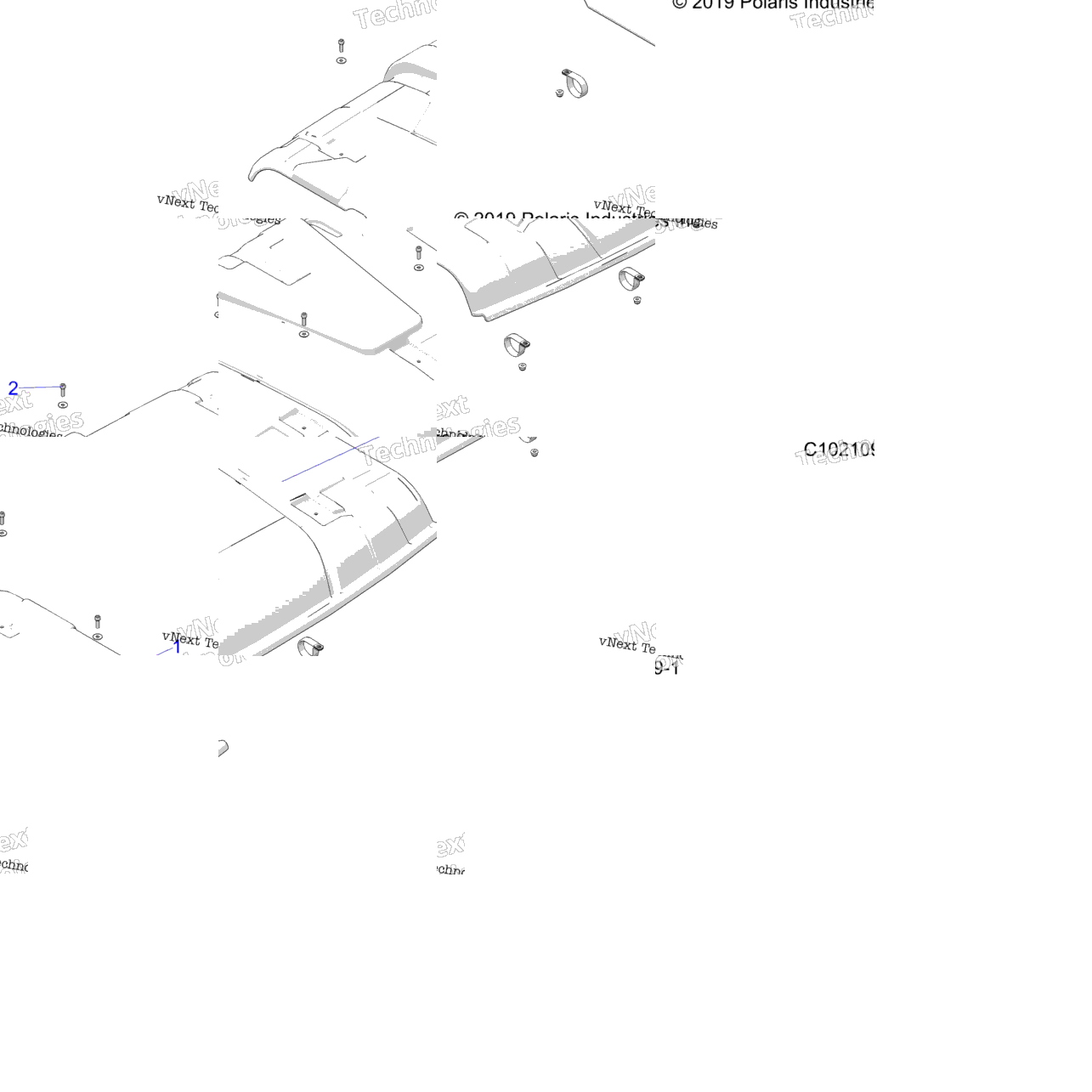 Body, Roof A20hzb15a2/B2