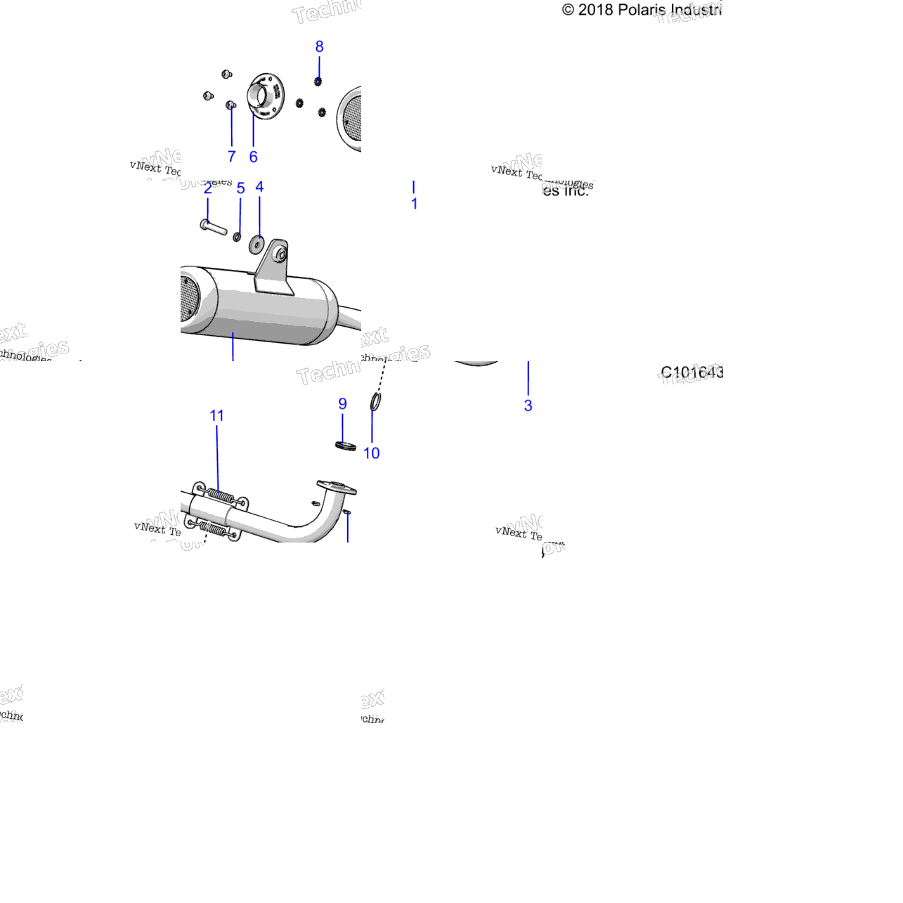 Engine, Exhaust System A20hzb15a1/A2