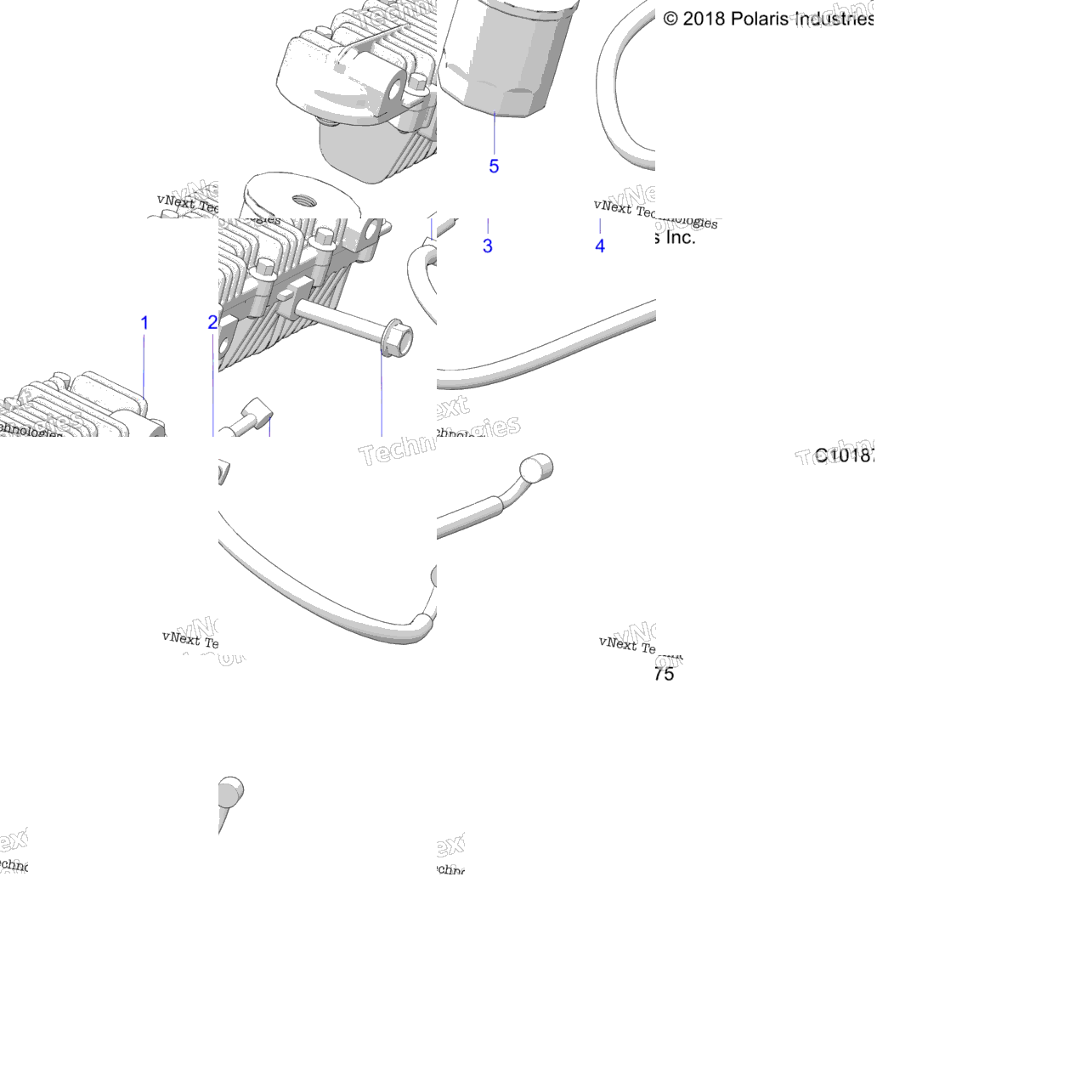 Engine, Oil Cooler & Filter