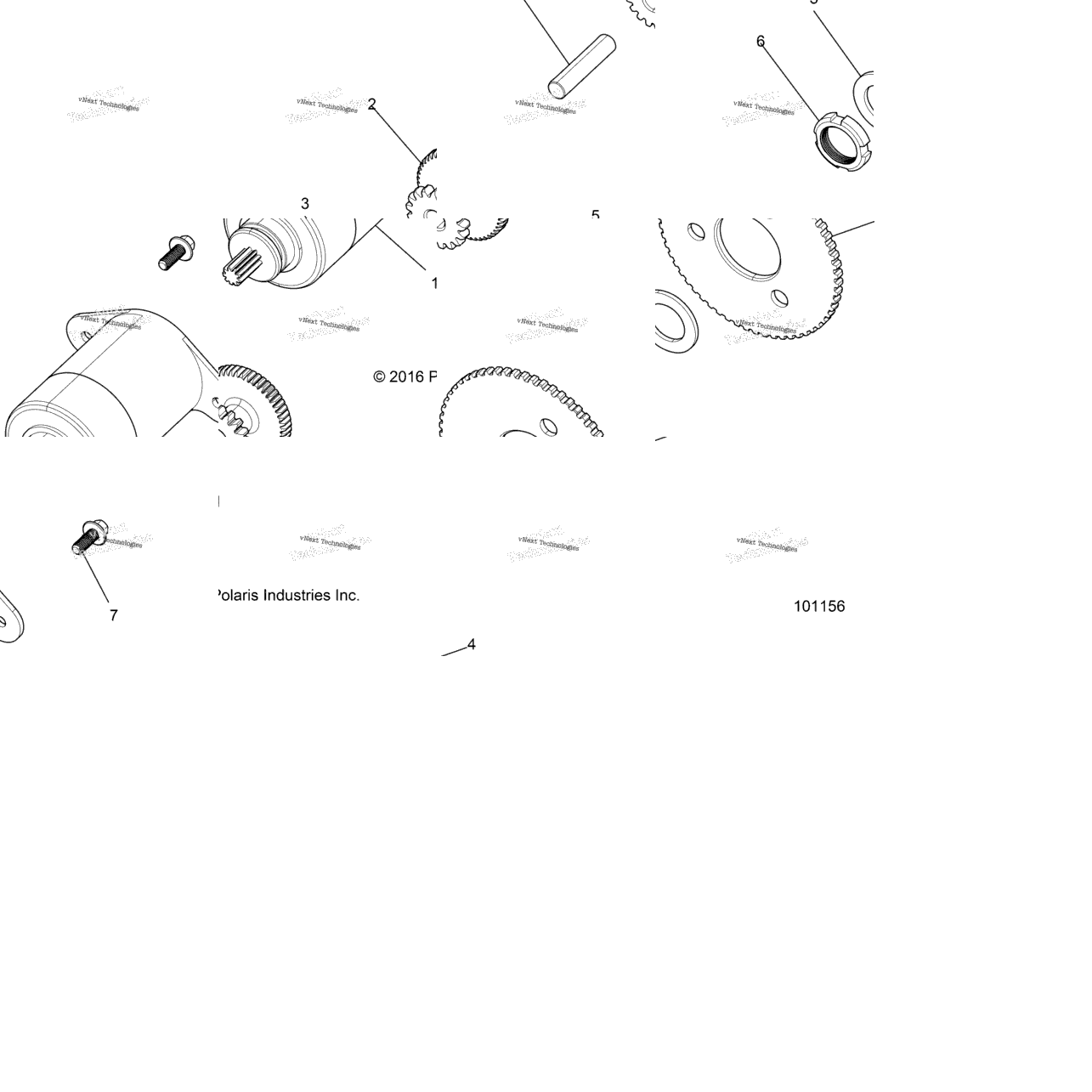 Engine, Starter Motor