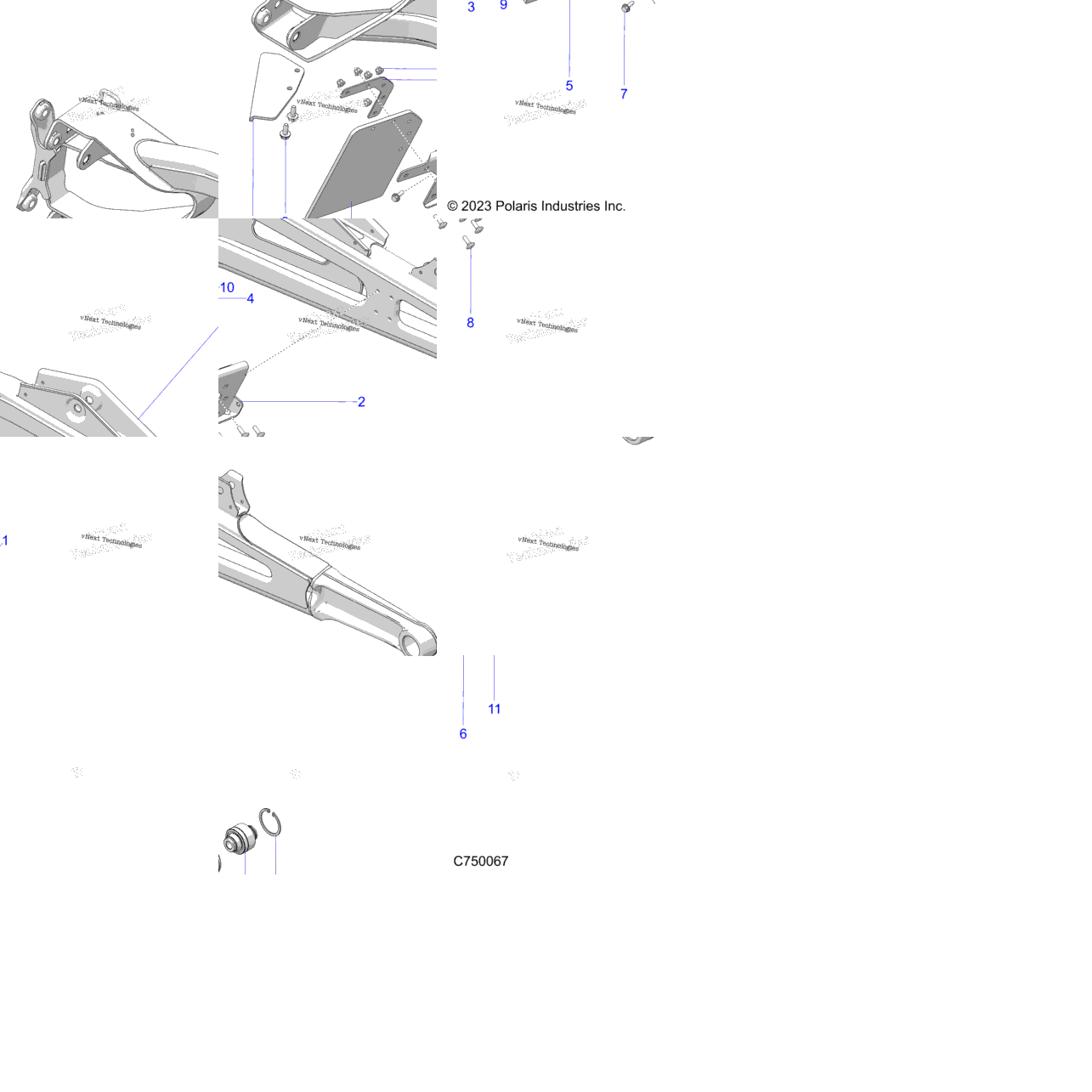 Suspension, Trailing Arms Z24gae92a/92B