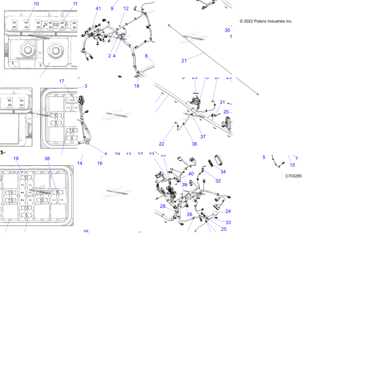 Electrical, Wire Harness, Chassis