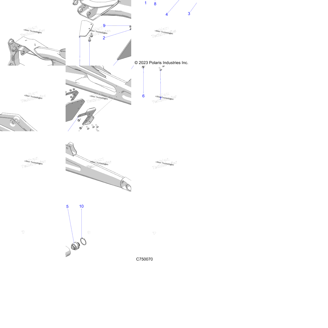 Suspension, Rear Trailing Arms