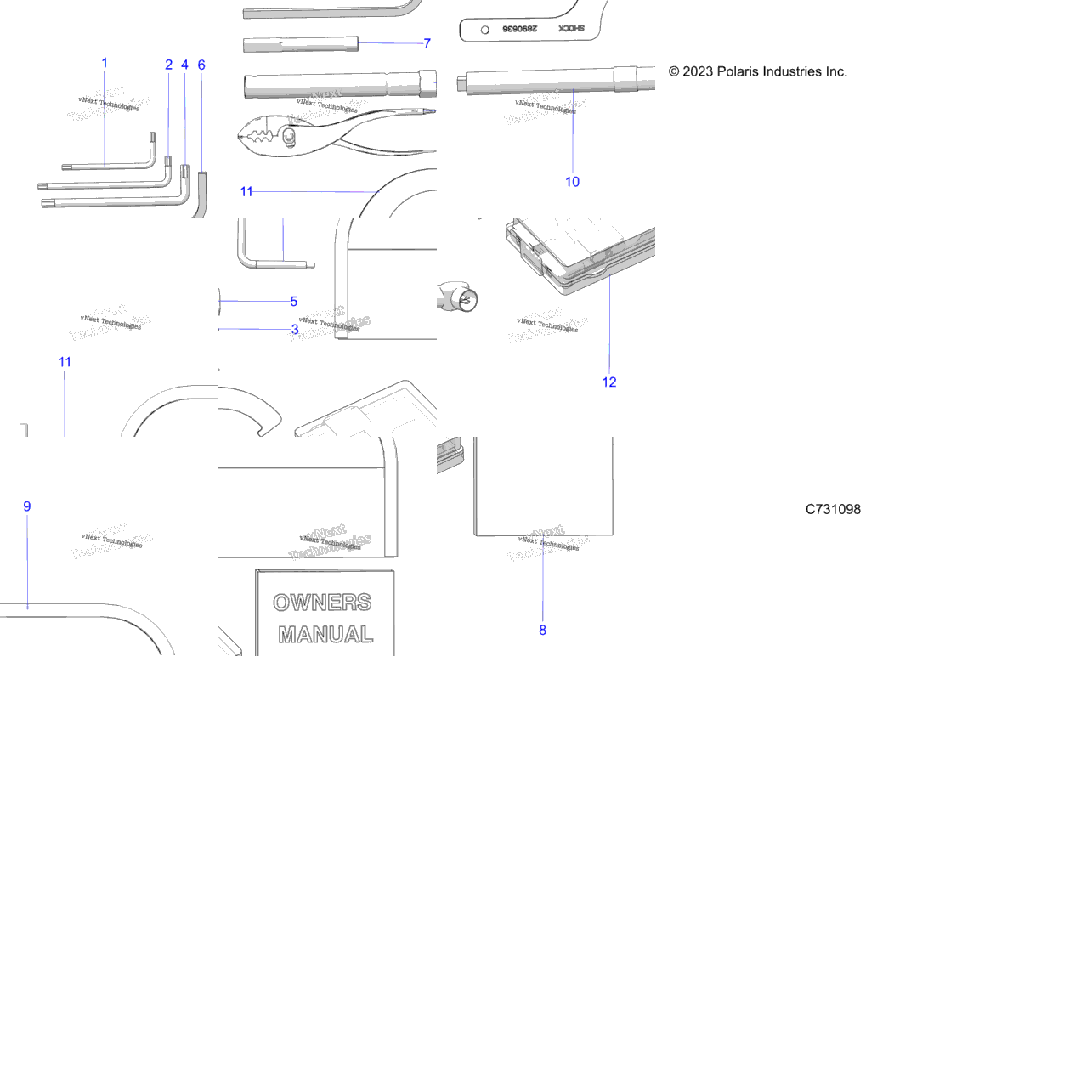Reference, Owners Manual And Tool Kit