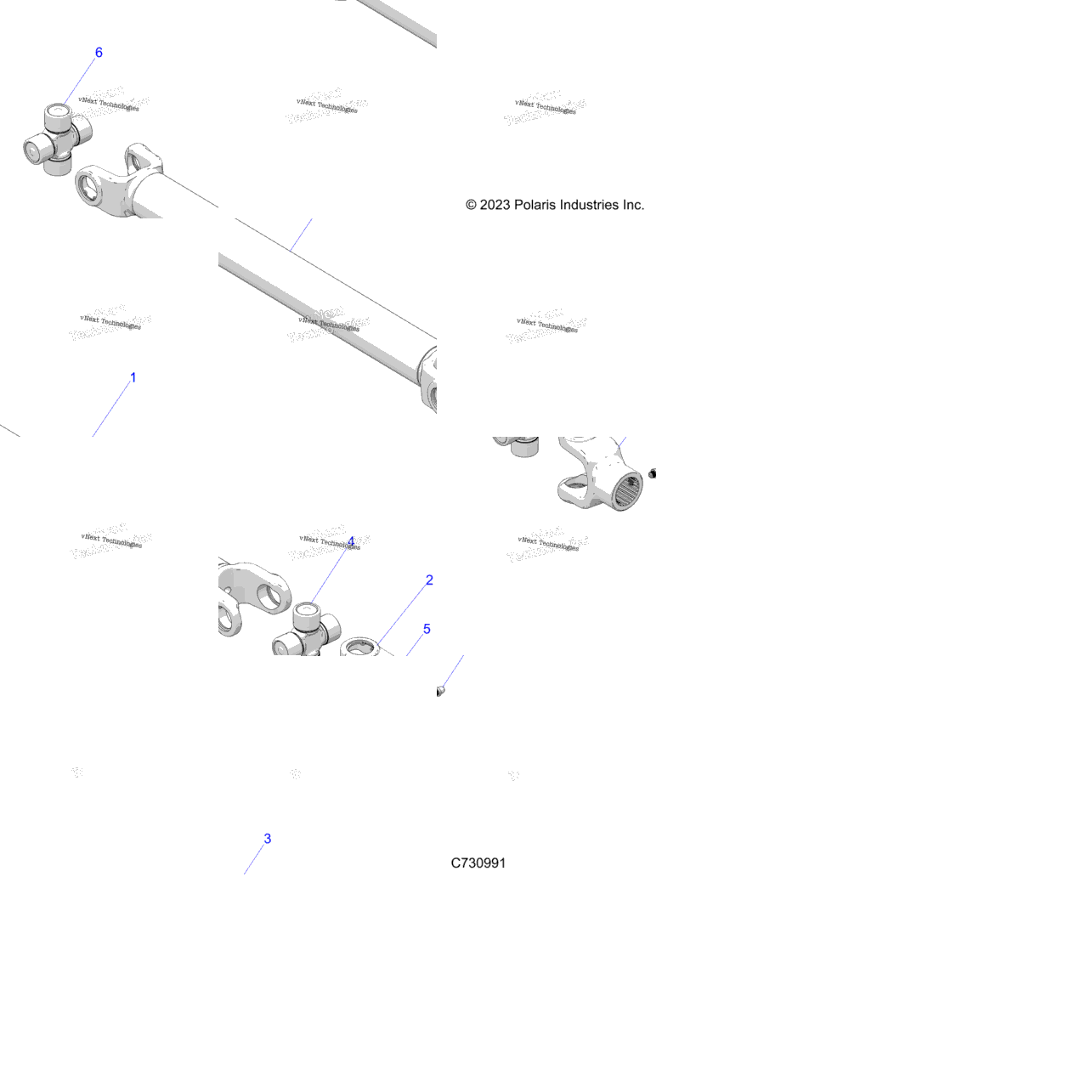 Drive Train, Rear Prop Shaft