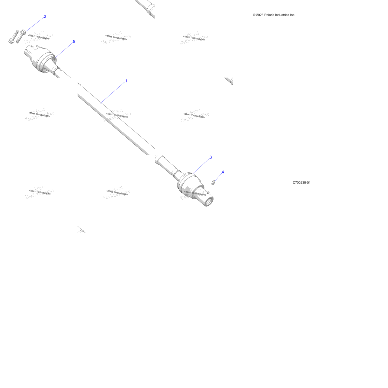 Drive Train, Rear Prop Shaft