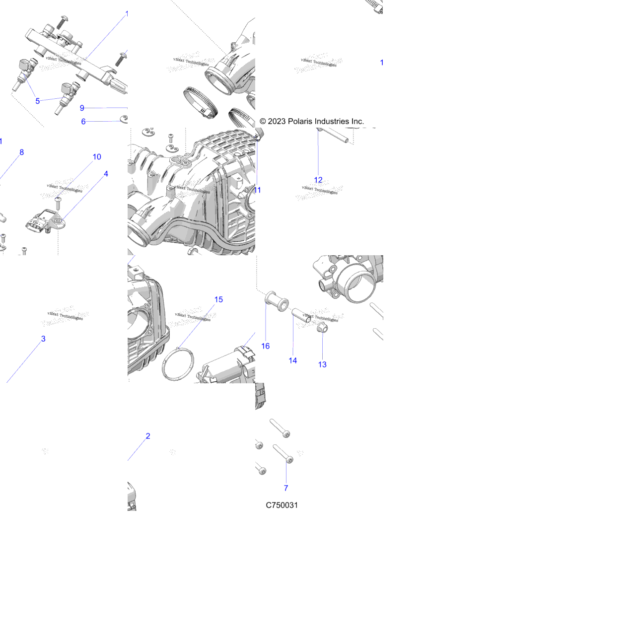 Engine, Air Intake Manifold