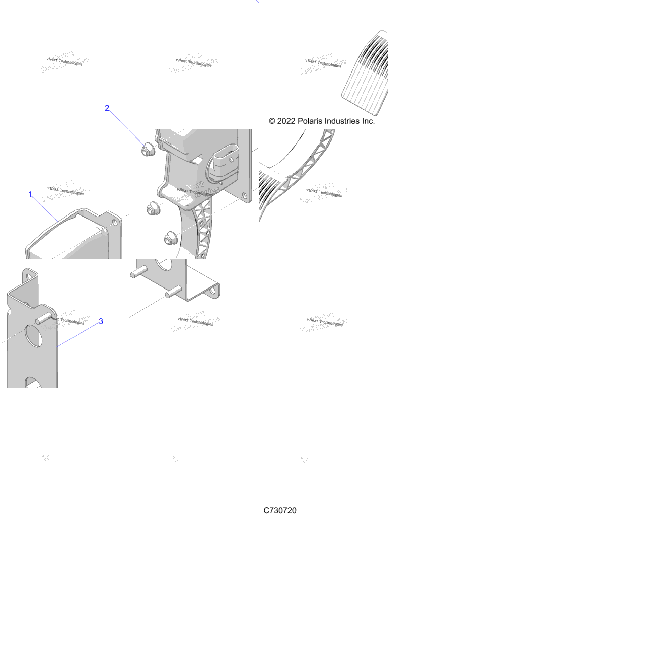 Engine, Throttle Pedal