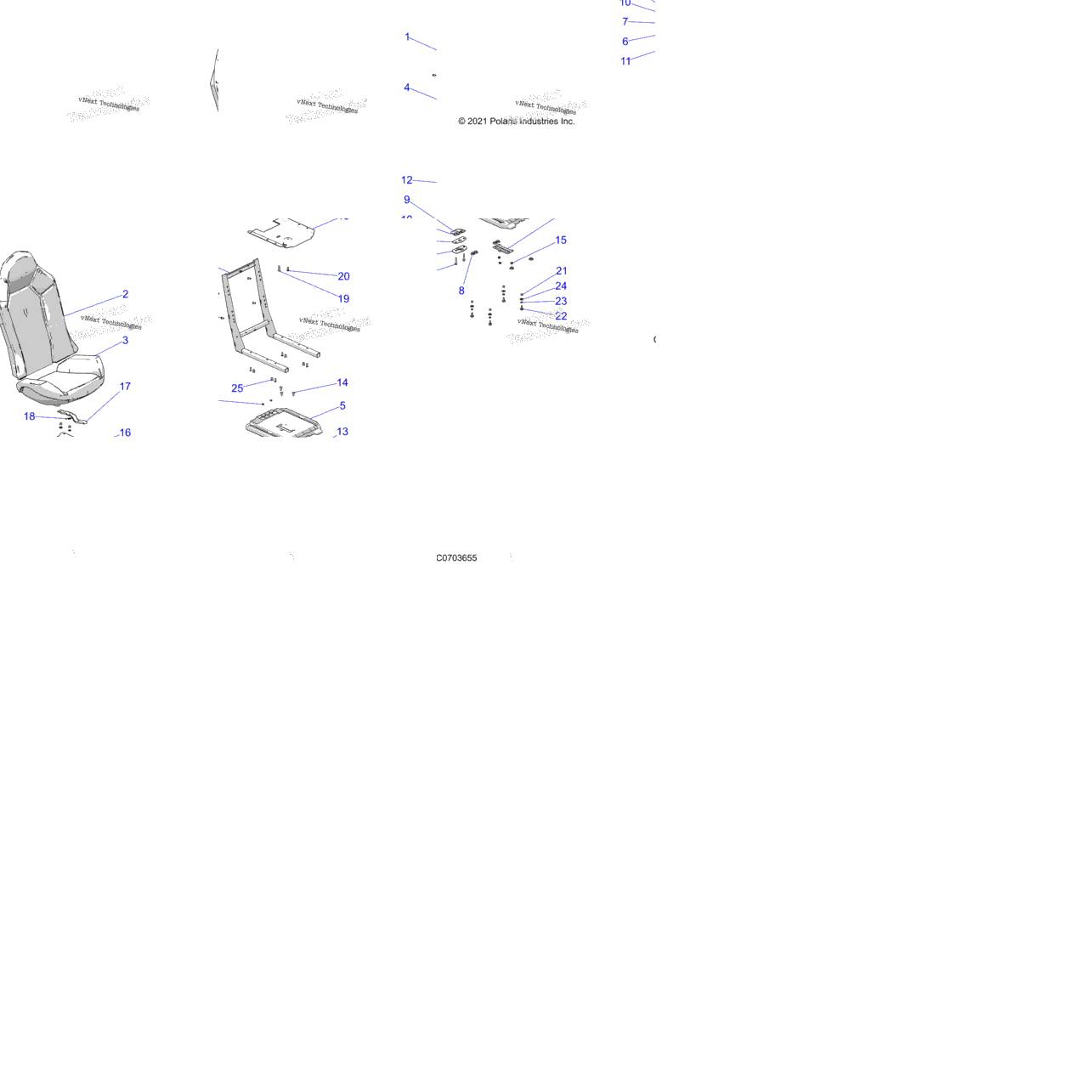 Body, Seat Asm. And Slider Z24ase99f5